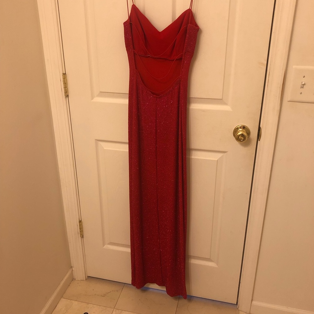 B Darlin Elegant Pink Gown Size 2 - Picture 3 of 7